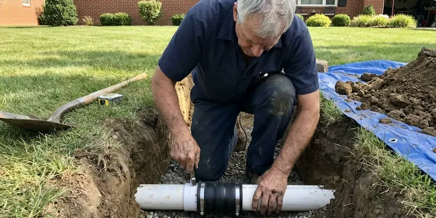 Sewer Line Replacement in Charleston