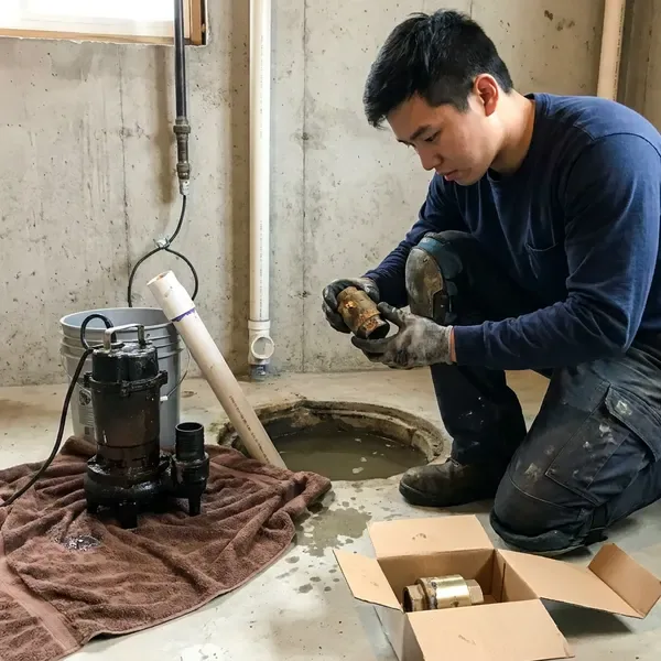 Professional sump pump replacement, Charleston, SC