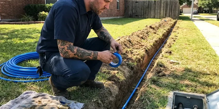 Water Line Replacement in Charleston