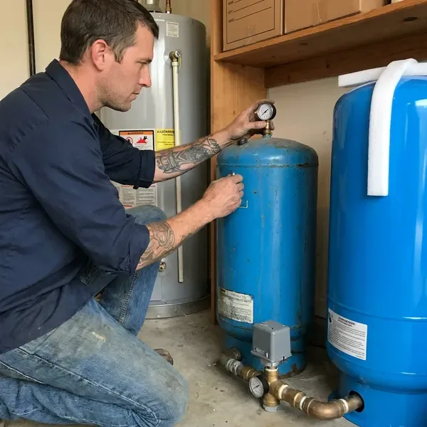 Local well pressure tank replacement by KBN Plumbing, Charleston, SC